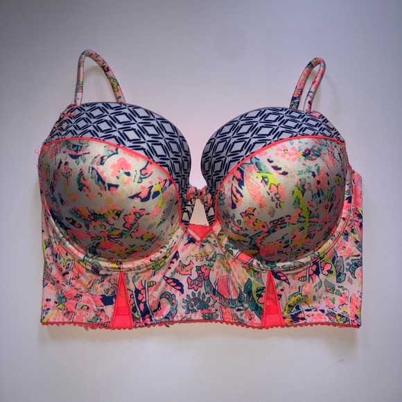 Victoria's Secret Other - Victoria Secret Underwire colorful swim top